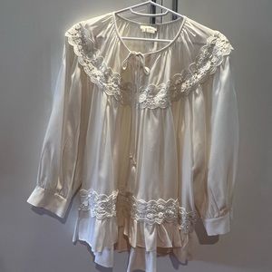 Like new Kate Spade silk blouse size medium